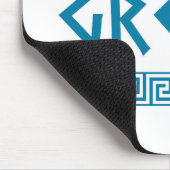 Griechen-Ländersymbol Mousepad (Ecke)