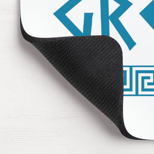 Griechen-Ländersymbol Mousepad (Ecke)