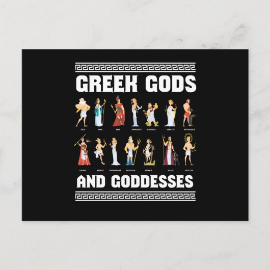 Griechen Postkarte (Vorderseite)