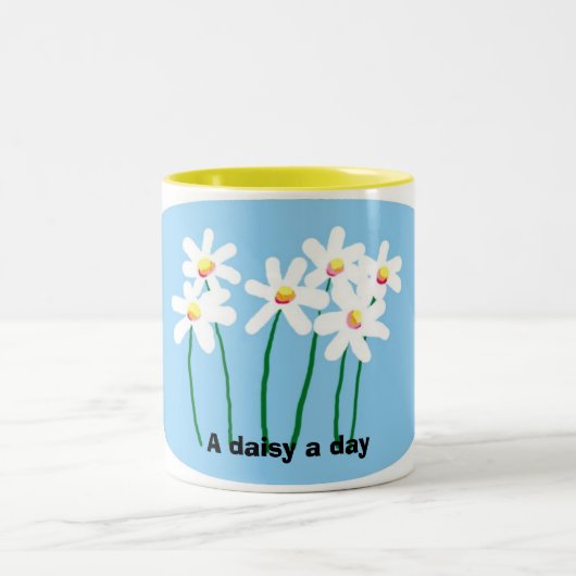 Griechen Zweifarbige Tasse (Mittel)