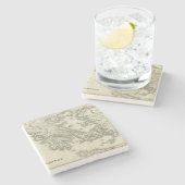 Griechenland 16 steinuntersetzer (Seitenansicht)