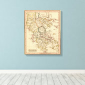 Griechenland 2 leinwanddruck (Insitu (Holzboden))