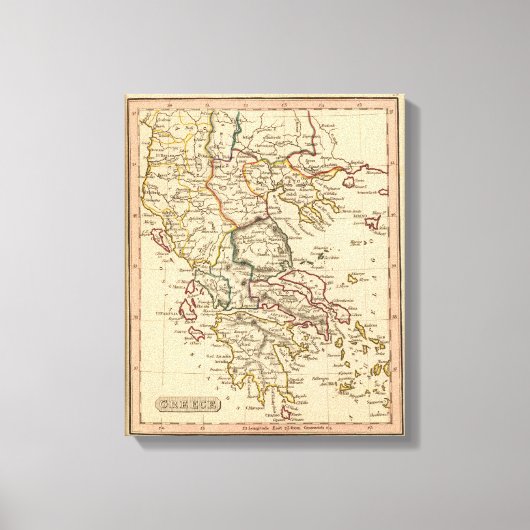 Griechenland 2 leinwanddruck (Vorderseite)