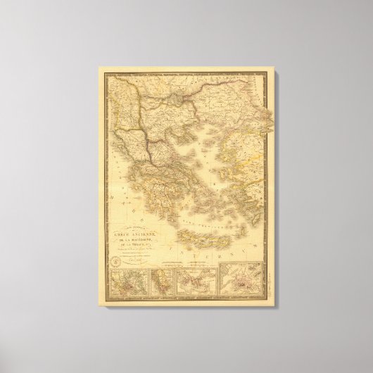 Griechenland 2 leinwanddruck (Vorderseite)