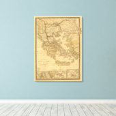 Griechenland 2 leinwanddruck (Insitu (Holzboden))