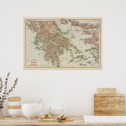 Griechenland 2 poster (Küche)