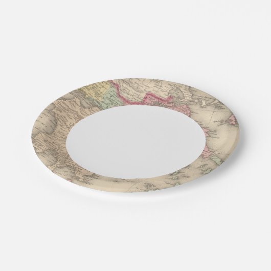 Griechenland 5 pappteller (Schrägansicht)