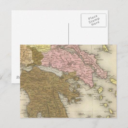 Griechenland 7 postkarte (Vorne/Hinten)