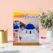 Griechenland Acrylschild (Hochzeit)