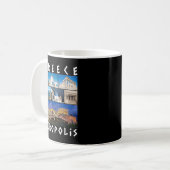 Griechenland Akropolis Berühmte Sehenswürdigkeiten Kaffeetasse (Vorderseite Links)