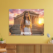 GRIECHENLAND - AKROPOLIS LEINWANDDRUCK (Insitu (Wohnzimmer))