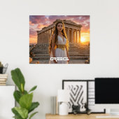 GRIECHENLAND - AKROPOLIS POSTER (Heimbüro)