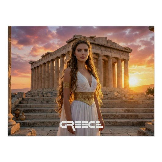 GRIECHENLAND - AKROPOLIS POSTER (Vorderseite)