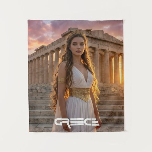 GRIECHENLAND - AKROPOLIS WANDTEPPICH (Vorderseite)