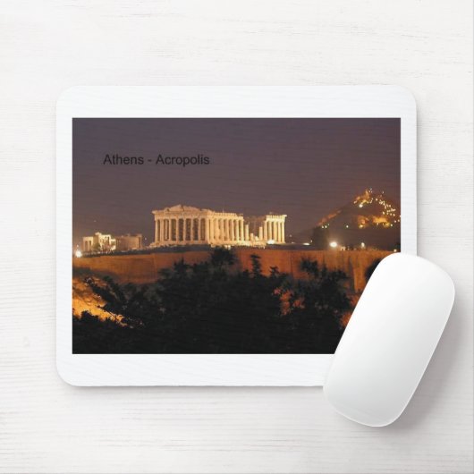 Griechenland - Athen - Akropolis (durch St.K) Mousepad (Mit Mouse)