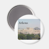 Griechenland Athen Akropolis Magnet (Vorderseite/Rückseite)