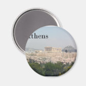Griechenland Athen Akropolis Magnet (Vorderseite/Rückseite)