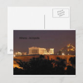 Griechenland - Athen - Akropolis (von St.K. Postkarte (Vorne/Hinten)