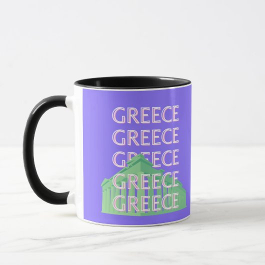 Griechenland, Athen - Art des Reisens Tasse (Links)