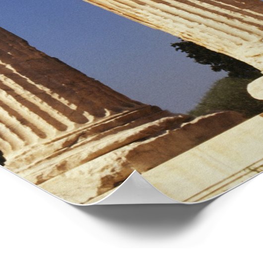 Griechenland, Athen, Griechenland Poster (Ecke)