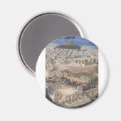 Griechenland Athen herodion Parthenon (St.K.) Magnet (Vorderseite/Rückseite)