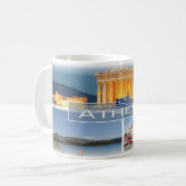 Griechenland - Athen - Kaffeetasse (Vorderseite Links)