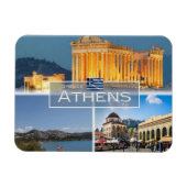 Griechenland - Athen - Magnet (Horizontal)