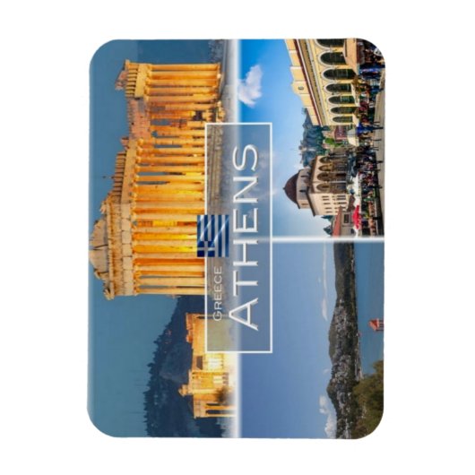 Griechenland - Athen - Magnet (Vertikal)