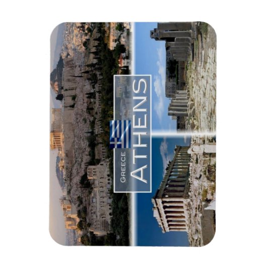 Griechenland - Athen - Magnet (Vertikal)