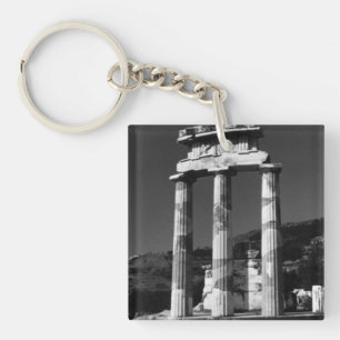 Griechenland Athen Tholos-Tempel Heiligtum 1970 Schlüsselanhänger