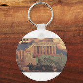 Griechenland Athens Parthenon Clouds (St.K. Schlüsselanhänger (Vorderseite)