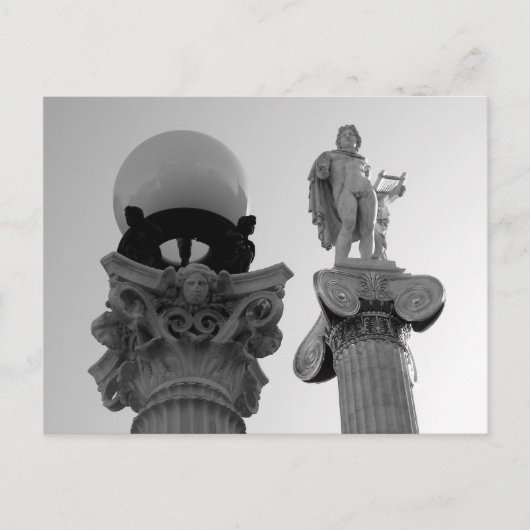 Griechenland, Athens Postkarte (Vorderseite)