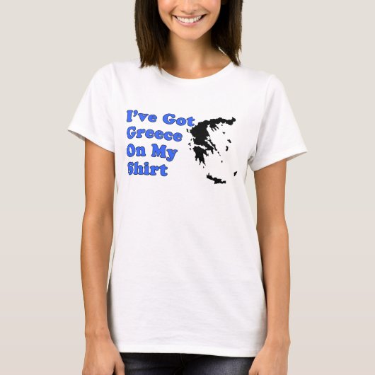 Griechenland auf meinem Shirt (Vorderseite)