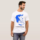 Griechenland auf meinem Shirt-lustigen T-Shirt (Vorne ganz)