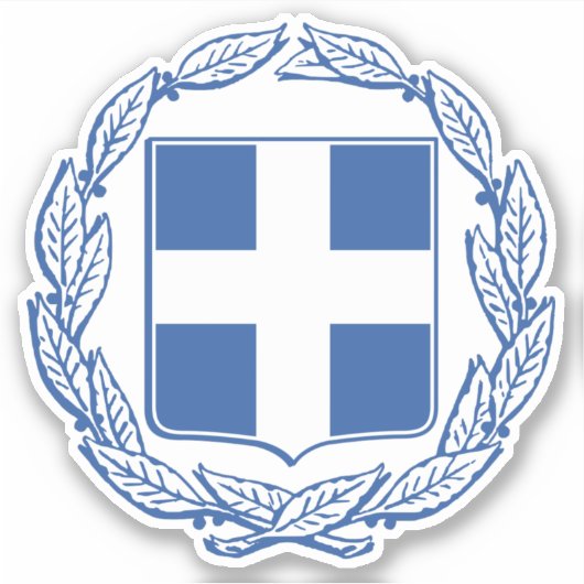 Griechenland Aufkleber (Vorderseite)