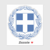 Griechenland Aufkleber (Blatt)