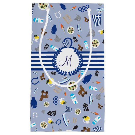 Griechenland: berühmte Einzelteile des Landes Kleine Geschenktüte (Vorderseite)