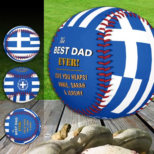 Griechenland Bester Vater, Patriot-Vater, griechis Baseball
