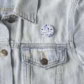 Griechenland Blau und Weiß Button (Beispiel)