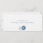 Griechenland Boarding Pass Hochzeit Einladung (Rückseite)