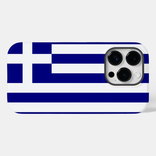 Griechenland Case-Mate iPhone Hülle (Rückseite (Horizontal))