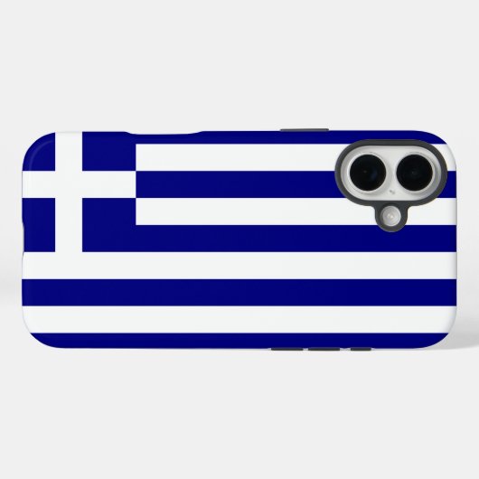 Griechenland Case-Mate iPhone Hülle (Rückseite (Horizontal))