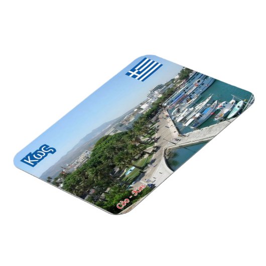 Griechenland - Coo - Kos - Insel - Magnet (Linke Seite)