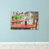 GRIECHENLAND, CRETE, Provinz Hania, Hania: farbenf Leinwanddruck (Insitu (Holzboden))