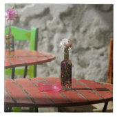 GRIECHENLAND, CRETE, Provinz Hania, Hania:farbig Fliese (Vorderseite)