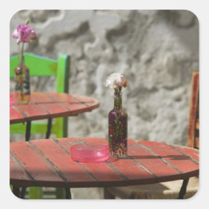 GRIECHENLAND, CRETE, Provinz Hania, Hania:farbig Quadratischer Aufkleber