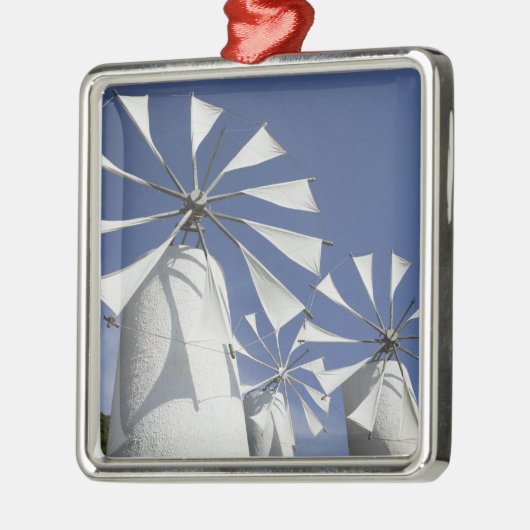 GRIECHENLAND, CRETE, Provinz Iraklio, Ano Kera:2 Silbernes Ornament (Links)