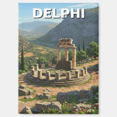 Griechenland Delphi Travel Magnet (Vorderseite)