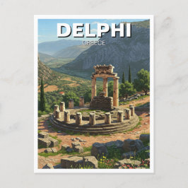 Griechenland Delphi Travel Postkarte