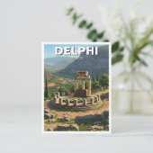 Griechenland Delphi Travel Postkarte (Stehend Vorderseite)